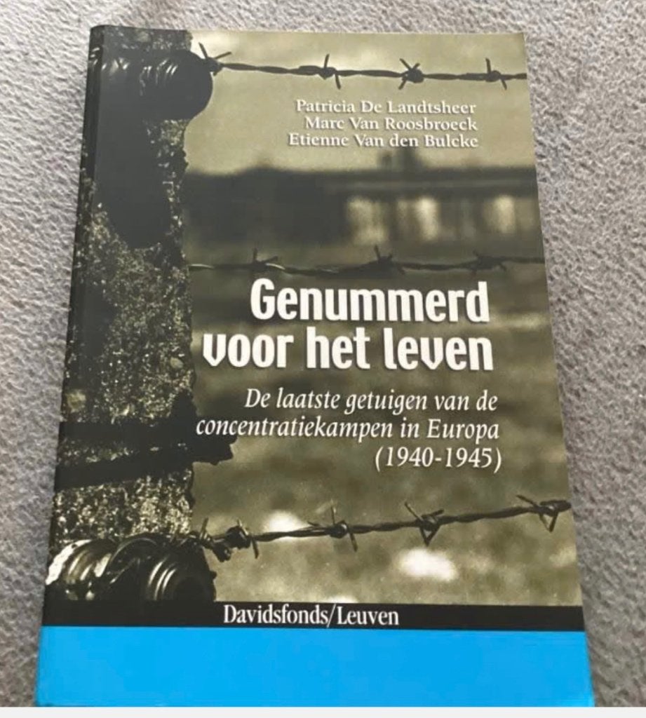 Genummerd Voor Het Leven - concentratiekampen in Europa, Livres, Enlèvement ou Envoi, Deuxième Guerre mondiale