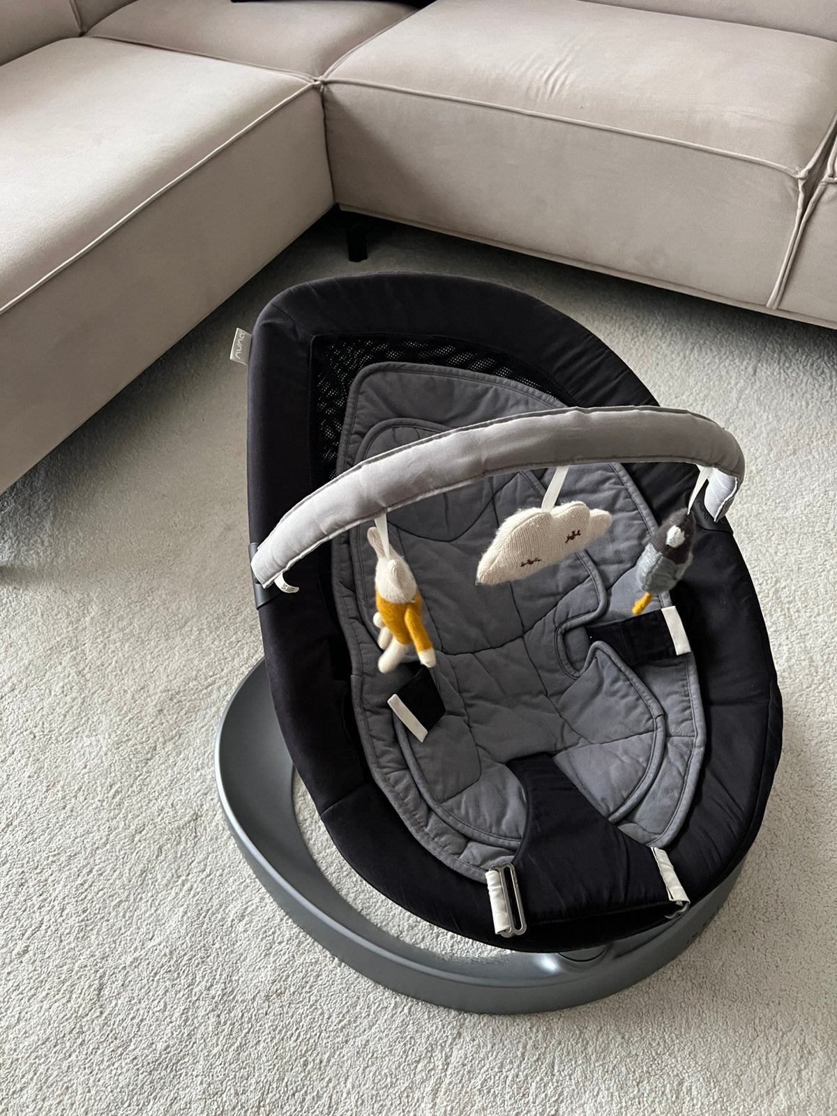 Nuna wipstoel Leaf Grow met speelbeugel, Kinderen en Baby's, Wipstoeltjes, Overige merken, Verstelbaar, Wipstoel, Ophalen of Verzenden