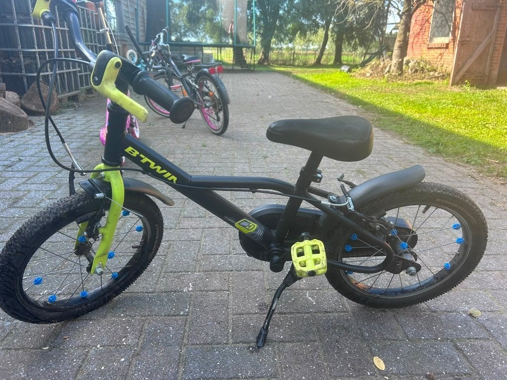 Btwin Kinderfiets jongens 16 Inch, Ophalen, Gebruikt, 16 tot 20 inch, B,twin