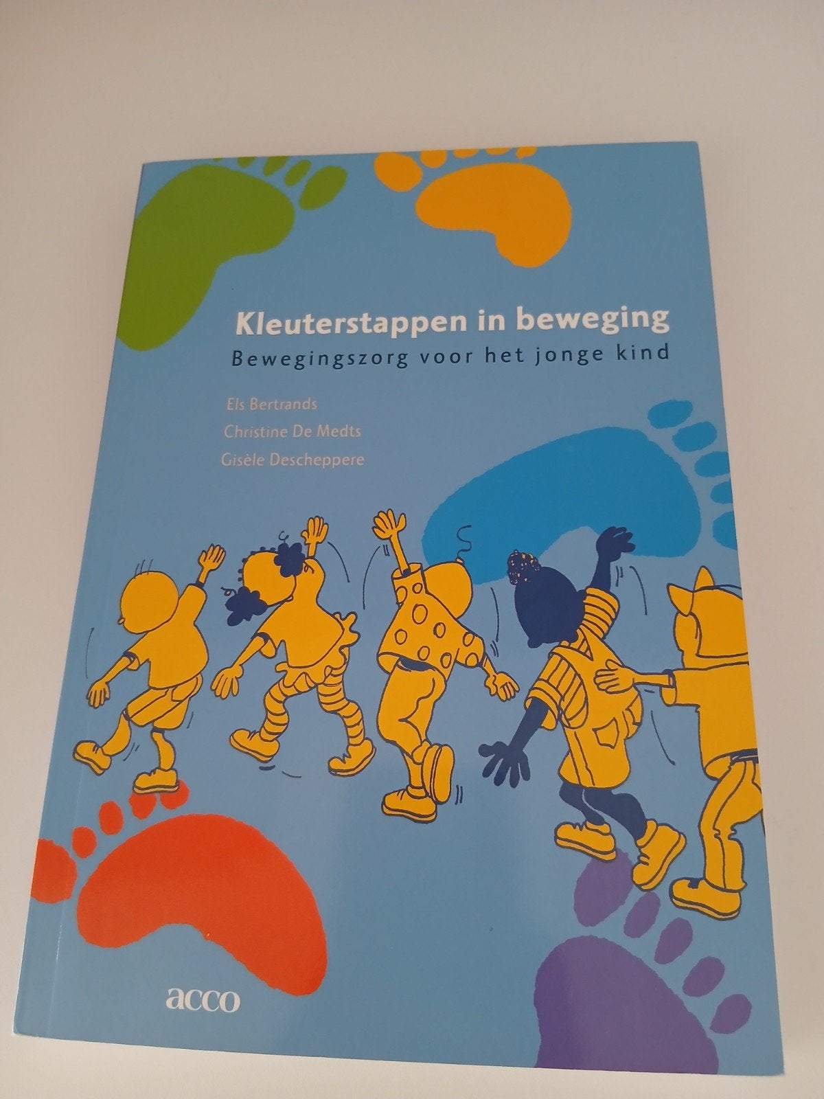 Kleuterstappen in beweging boek, Enlèvement ou Envoi, Neuf, Enseignement supérieur professionnel, E. Bertrands; C. de Medts; G. Descheppere