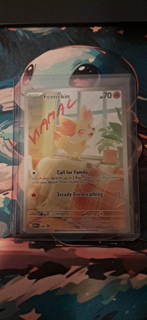 Pokemom promo handtekening kamal kamarch, Enlèvement ou Envoi, Neuf, Cartes en vrac