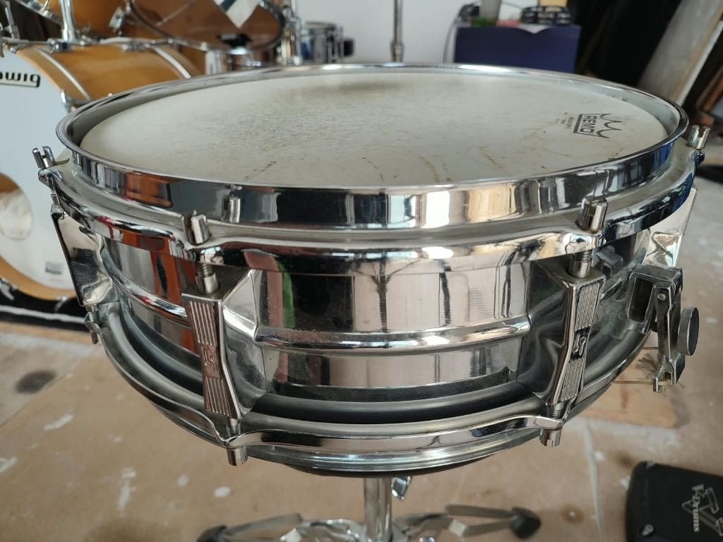 Snaredrum Sonor D454-ferro-manganese-14x5, Muziek en Instrumenten, Ophalen, Zo goed als nieuw, Overige merken