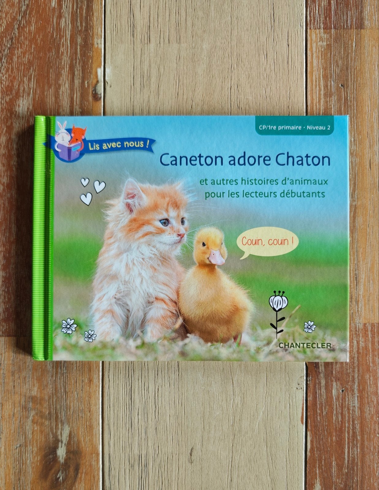 Lis avec nous ! Caneton adore Chaton, Ophalen of Verzenden, Zo goed als nieuw