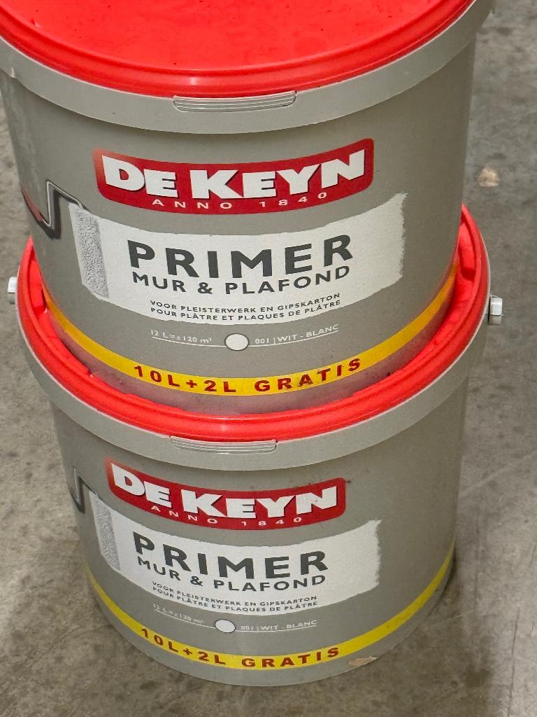 Verf, Doe-het-zelf en Bouw, Verf, Beits en Lak, Ophalen, Wit, Nieuw, Verf