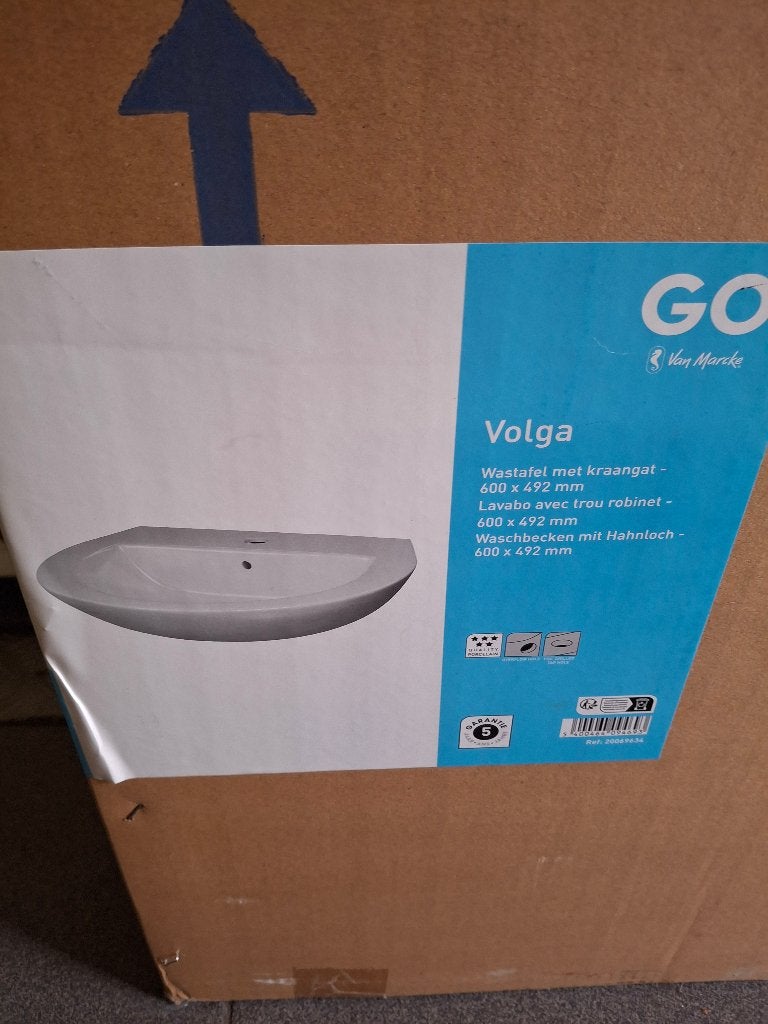 Nieuwe wasbak, Ophalen, Nieuw, Wastafel