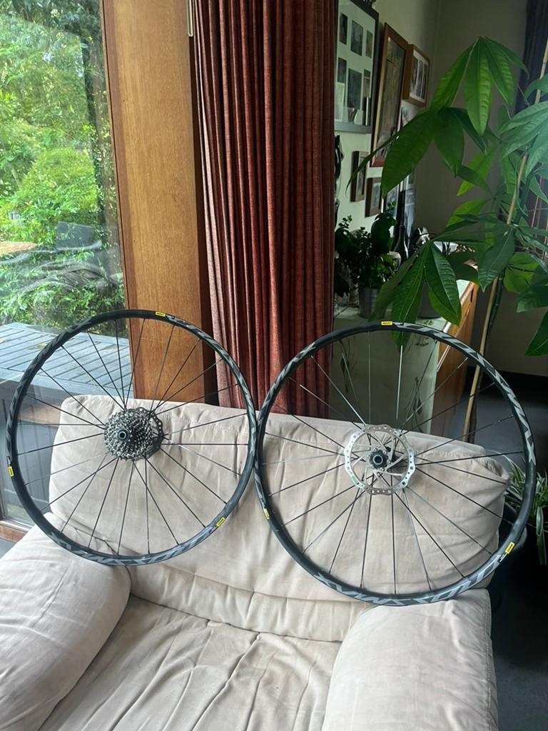 Mavic crossmax elite wielset, Fietsen en Brommers, Fietsonderdelen, Ophalen, Zo goed als nieuw, Mountainbike