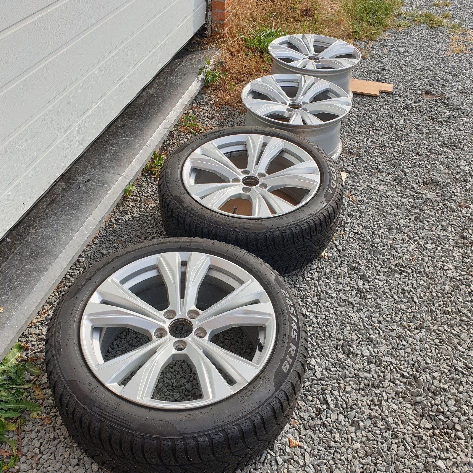 volvo velgen 18inch, Auto-onderdelen, Banden en Velgen, Ophalen, 18 inch, Velg(en), Winterbanden