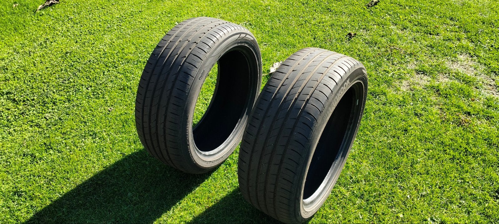 2 zomerbanden Hankook 225 45 r17, Auto-onderdelen, Ophalen, Zomerbanden