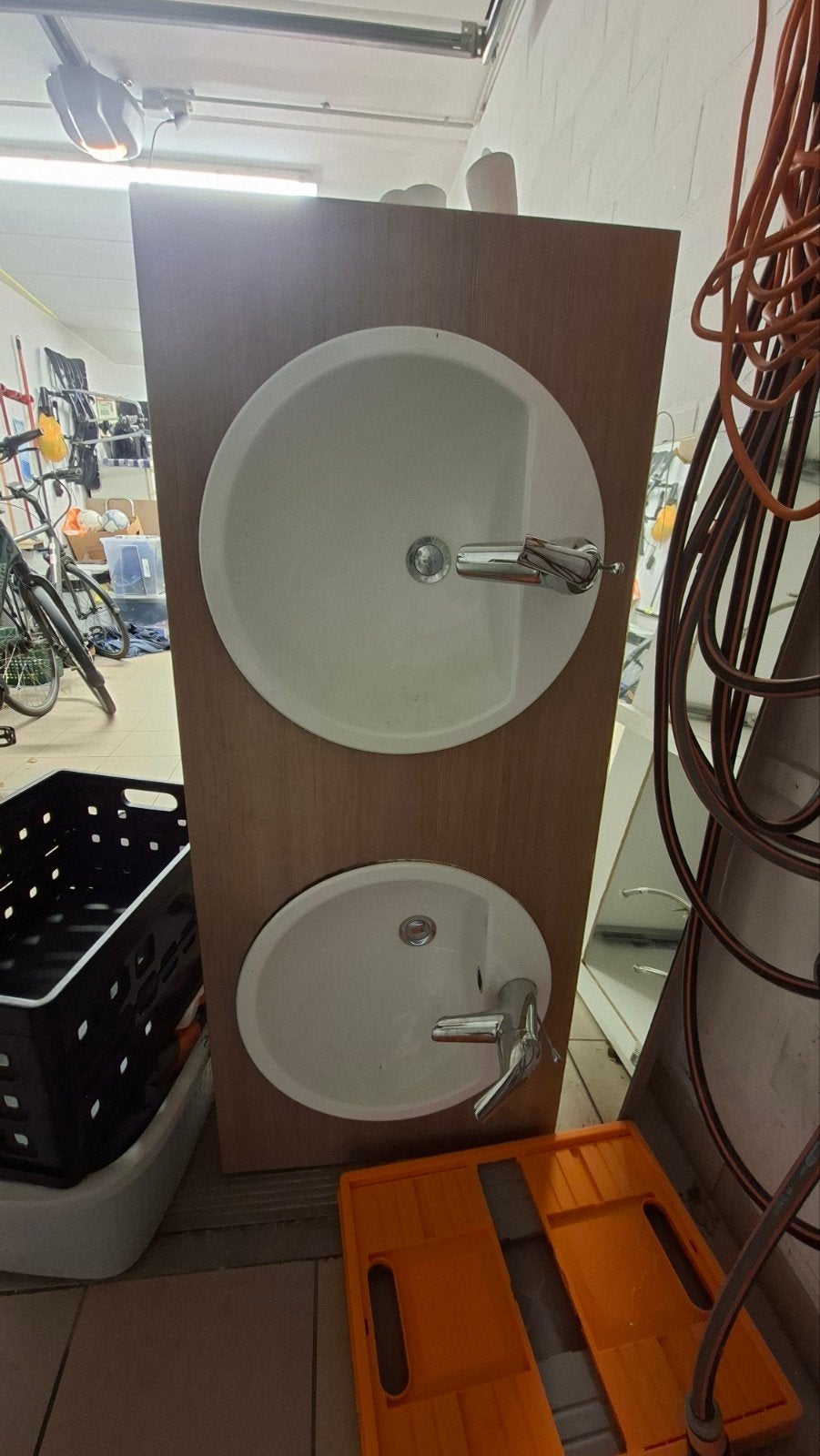 Lavabo(kast) (53,5 x 126 x 52,5), 125 cm ou plus, Moins de 100 cm, Enlèvement, Utilisé