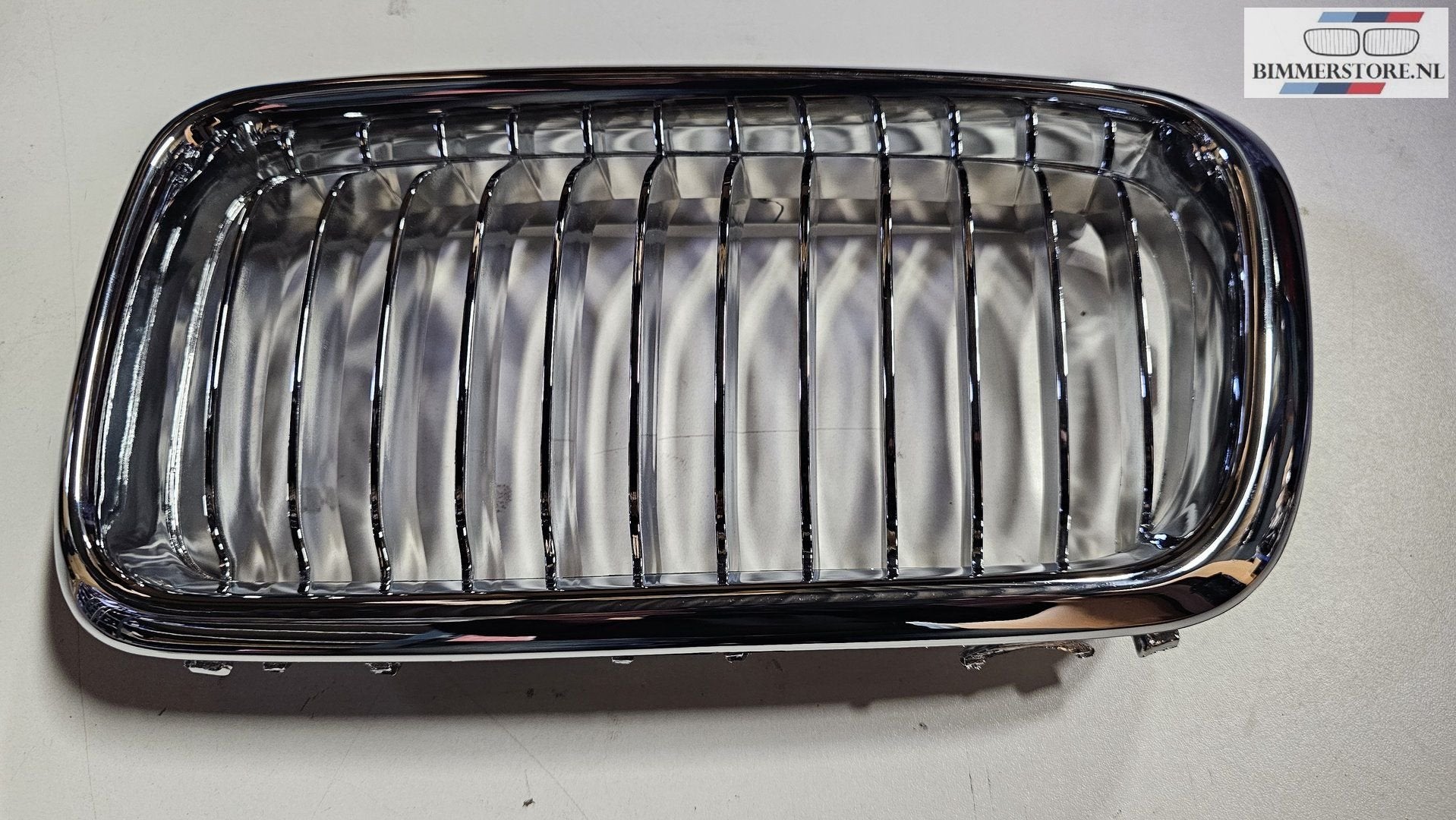 Grille chroom chroom links BMW 7 serie E38 facelift 51138125, Gebruikt, -, Ophalen of Verzenden, -