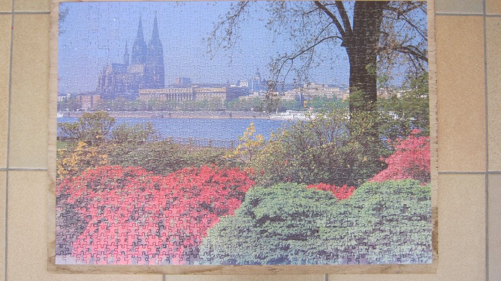 puzzels 1000 stukken, Hobby en Vrije tijd, Ophalen, 500 t/m 1500 stukjes, Gebruikt, Legpuzzel