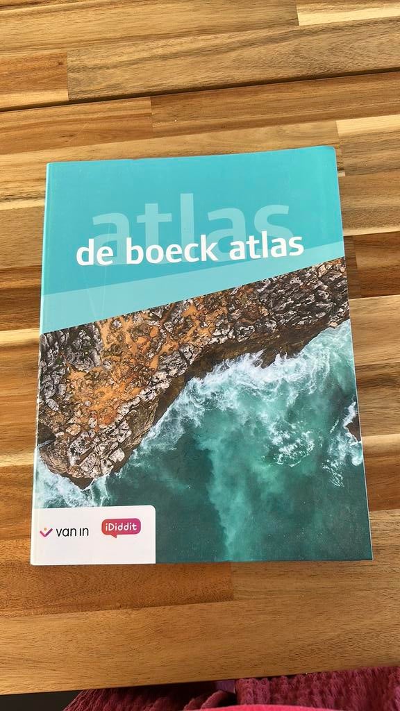 De boeck atlas - softcover (editie 2024), Ophalen, Aardrijkskunde