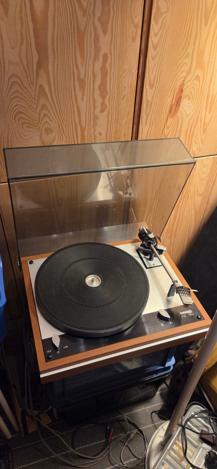 Tourne-disque Thorens TD 160. Très bon état !, TV, Hi-fi & Vidéo, Enlèvement, Comme neuf, Tourne-disque, Thorens