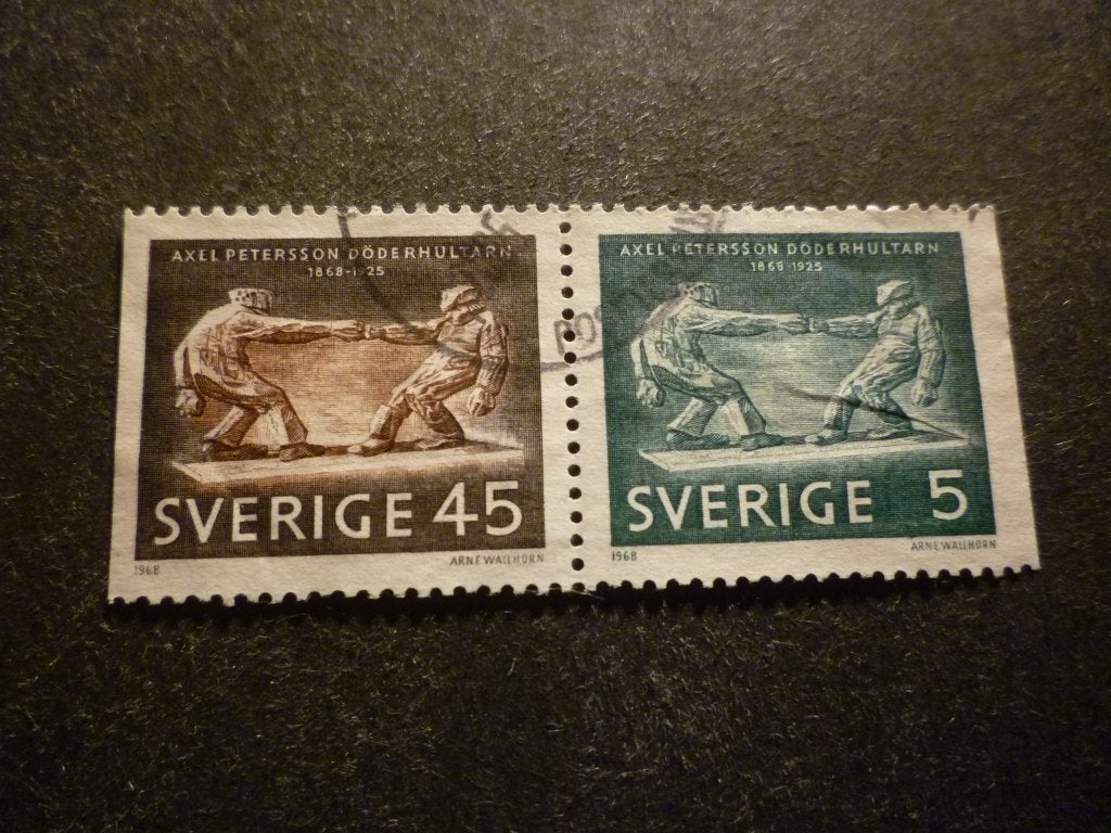Zweden/Suède 1968 Mi 618Dr/620Dl(o) Gestempeld/Oblitéré, Verzenden, Zweden