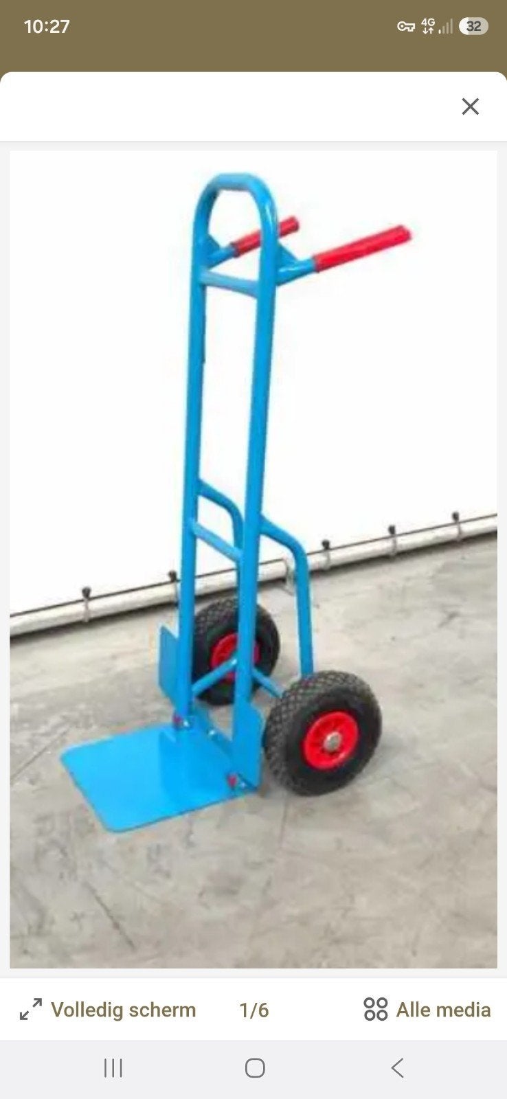 steekwagen, duveltje. transportwagentjes.  NIEUW!!!!, Enlèvement ou Envoi, Diable