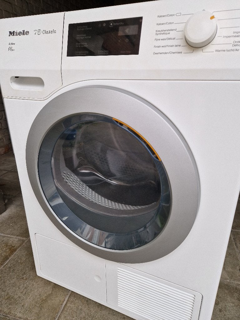 Miele droger warmtepomp A++, Ophalen, Zo goed als nieuw, Voorlader