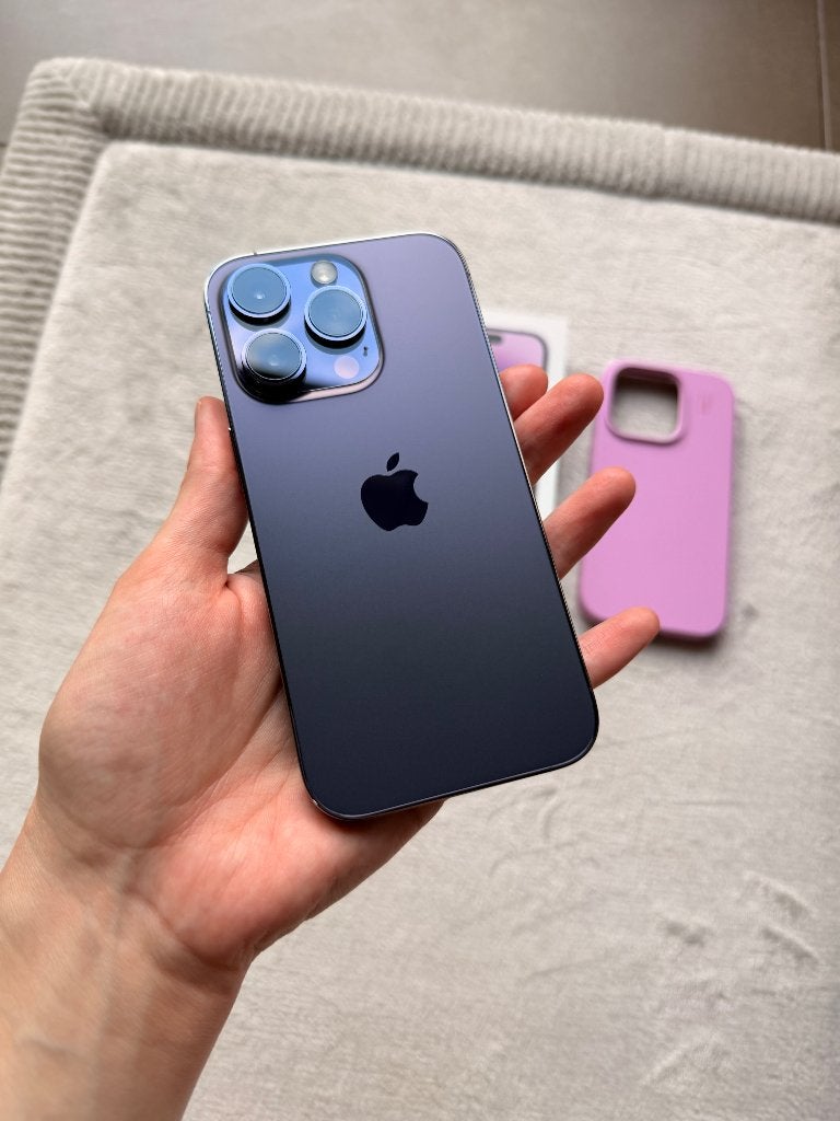 iPhone 14 Pro - Deep Purple - 256GB, Telecommunicatie, Mobiele telefoons | Apple iPhone, IPhone 14 Pro, Paars, Zo goed als nieuw