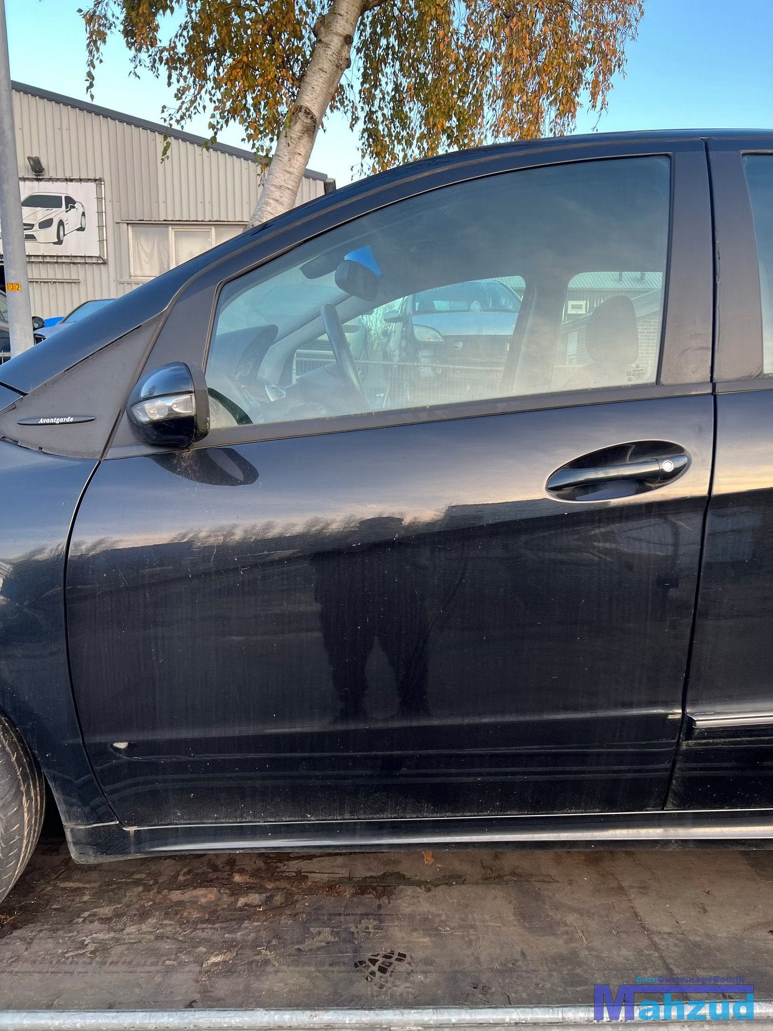 MERCEDES A KLASSE W169 Zwart 160 links voor deur 2004-2012, Auto-onderdelen, Gebruikt, Mercedes-Benz AG, Deur, Mercedes-Benz