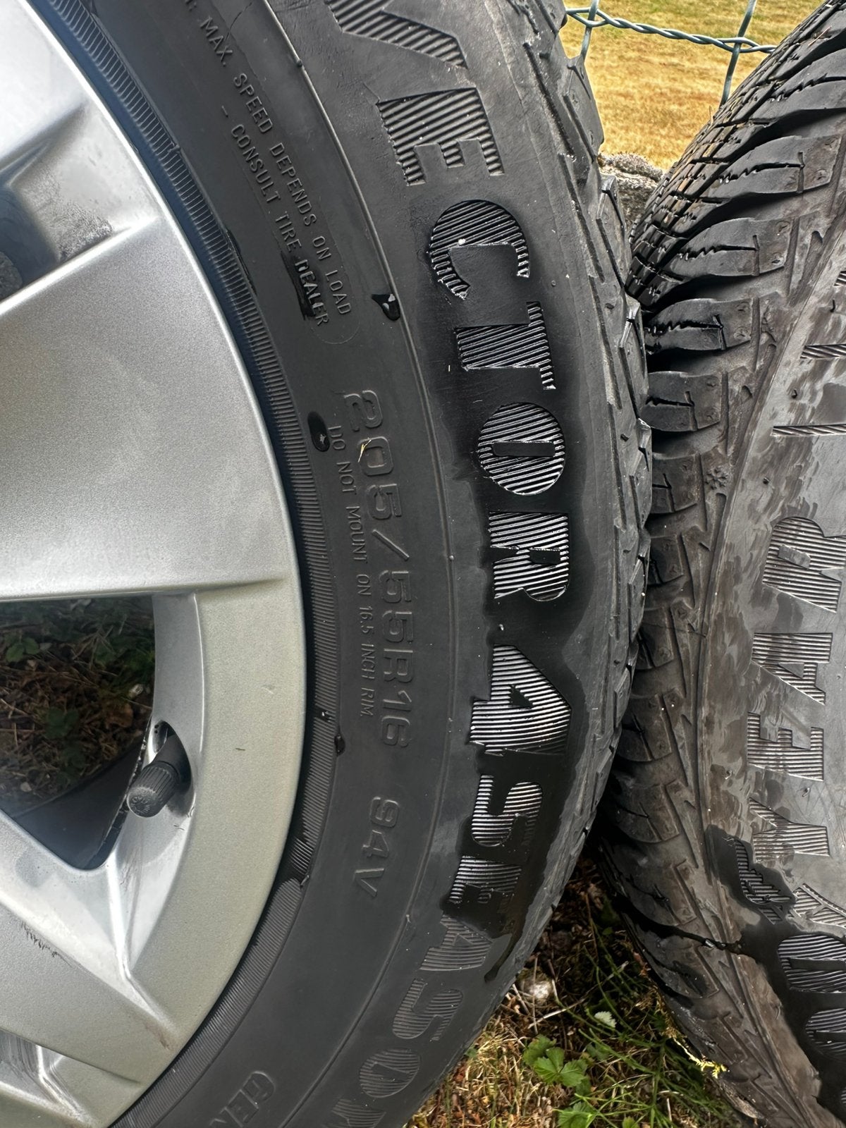 Jantes Volkswagen 16´´ pneus goodyear, Enlèvement, 16 pouces, Pneu(s)