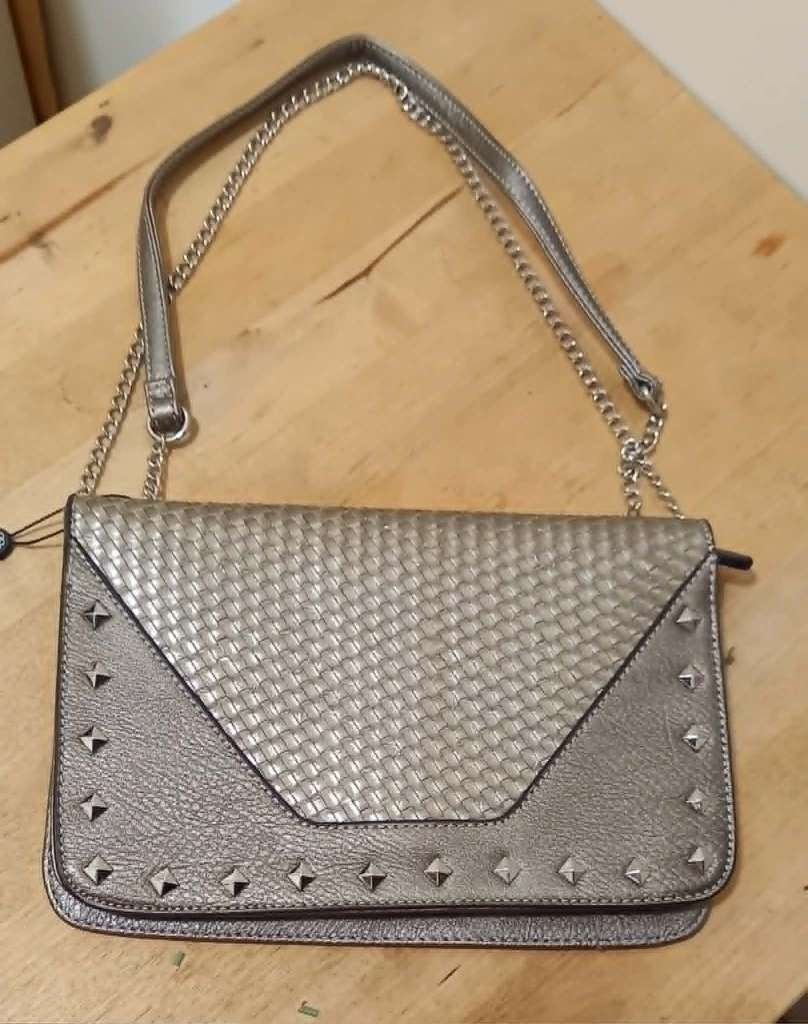 POCHETTE "BREAL" NEUVE, Ophalen, Nieuw, Grijs, Handtas