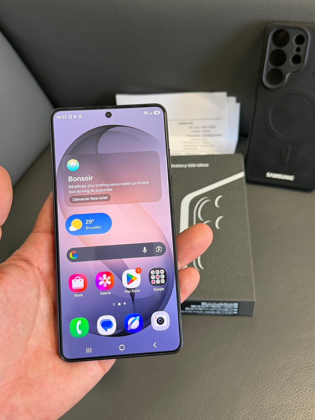 Samsung Galaxy S26 Ultra 512gb noir comme neuf, vd/éch, Autres modèles, Enlèvement, Sans abonnement, Sans simlock