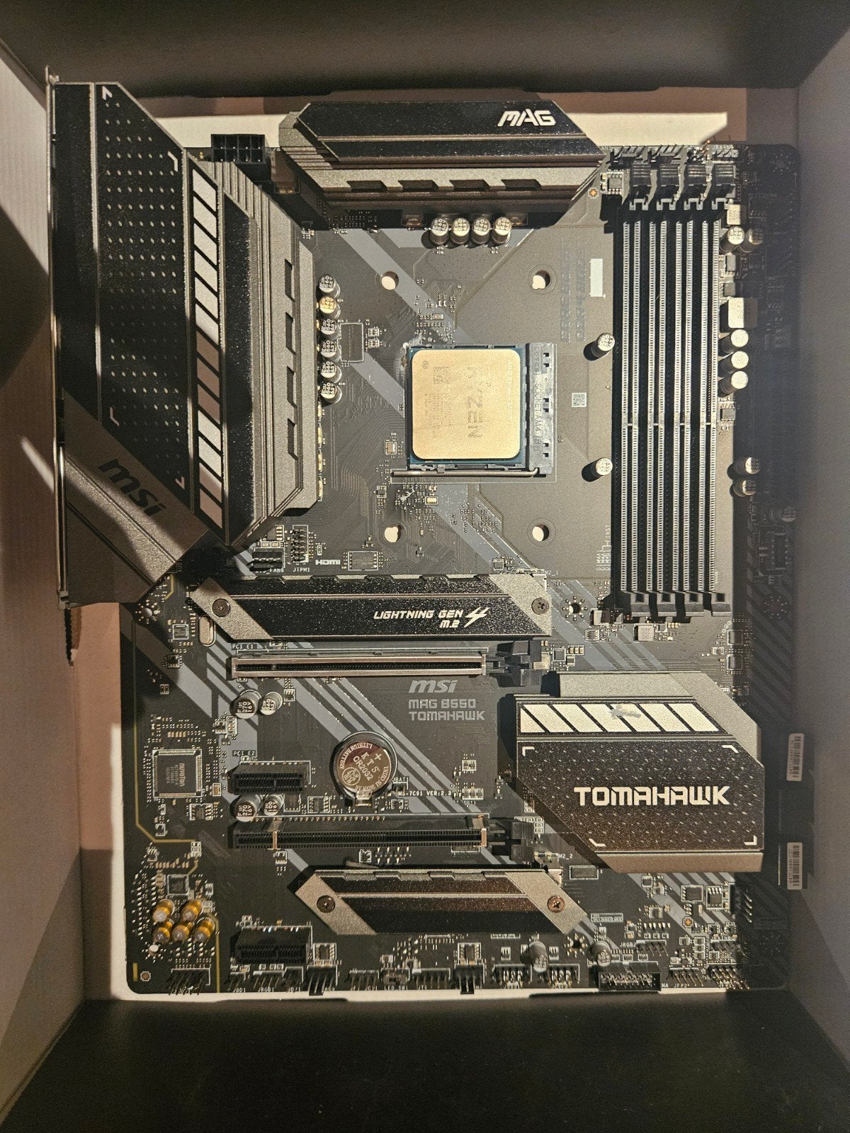 ryzen 5 5600x b550 tomahawk, Enlèvement ou Envoi