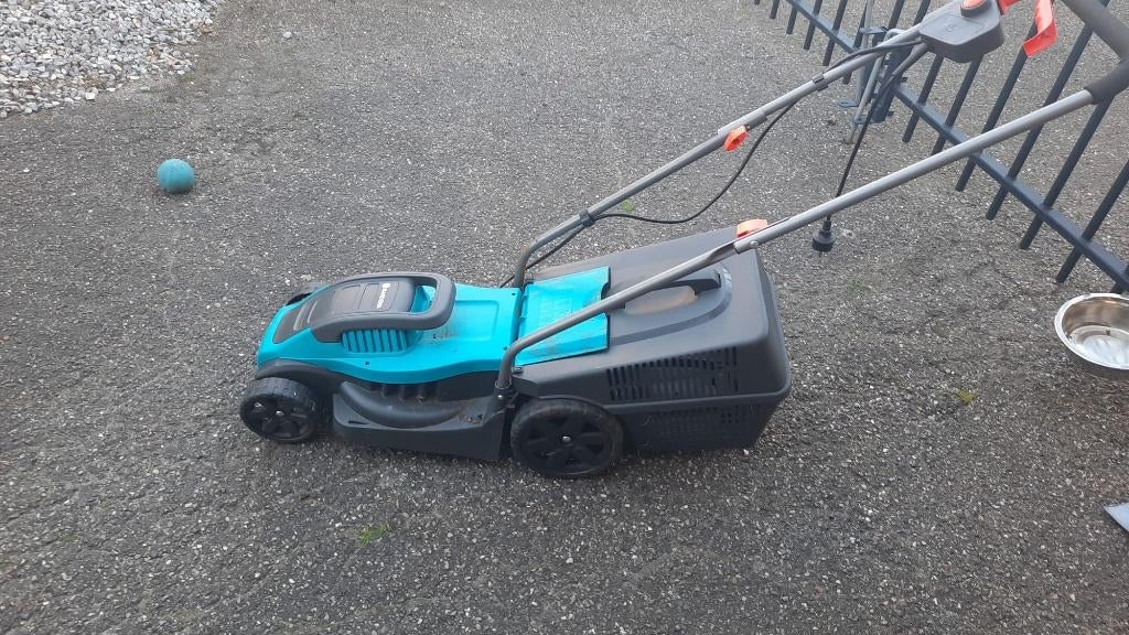 Grasmaaier elektrisch, Tuin en Terras, Grasmaaiers, Ophalen, Gebruikt, Elektrische grasmaaier, Gardena