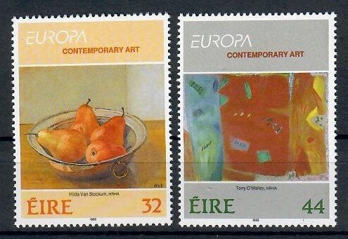 Ierland yvertnrs: 828/29 postfris, Ophalen of Verzenden, Postfris, Overige thema's