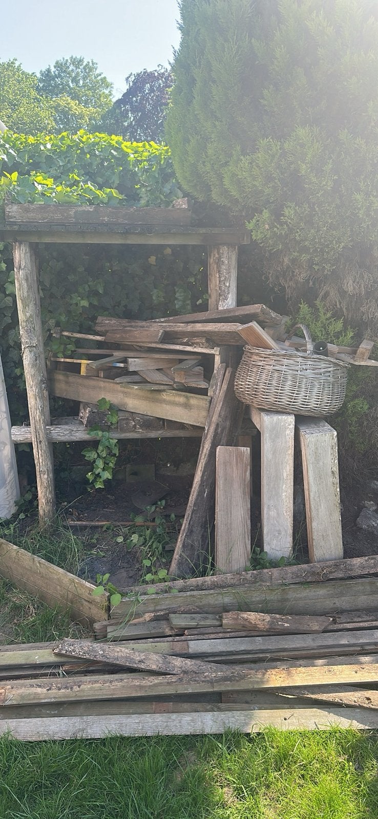 Hout voor vuurkorf gratis ophalen, Enlèvement