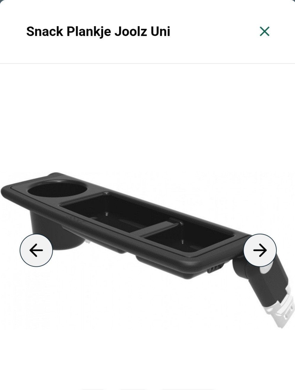 Snack plankje te koop voor op kinderwagen Joolz, Ophalen, Nieuw, Kinderwagen, Overige merken