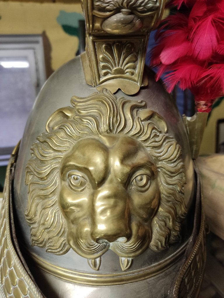 Belgische kurassier helm, Ophalen of Verzenden