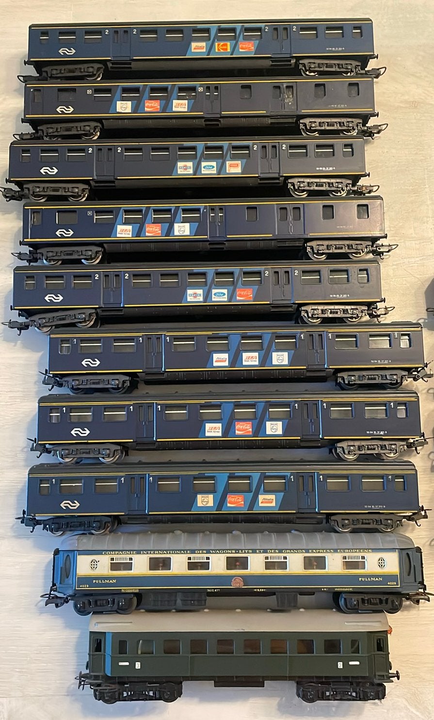 Lot 2: 29 wagons/ rijtuigen, Hobby & Loisirs créatifs, Enlèvement ou Envoi, Utilisé, Wagon, Jouef