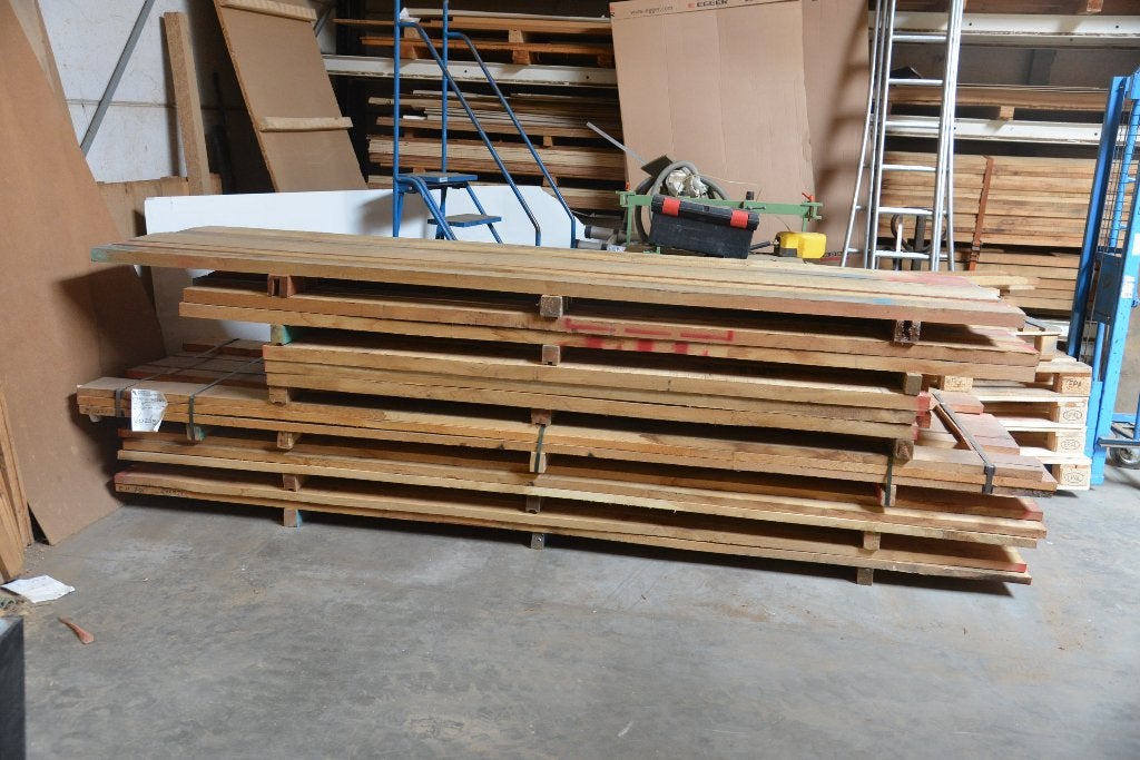 eiken hout 34 en 52mm, Bricolage & Construction, Neuf, Planche, 300 cm ou plus, Chêne
