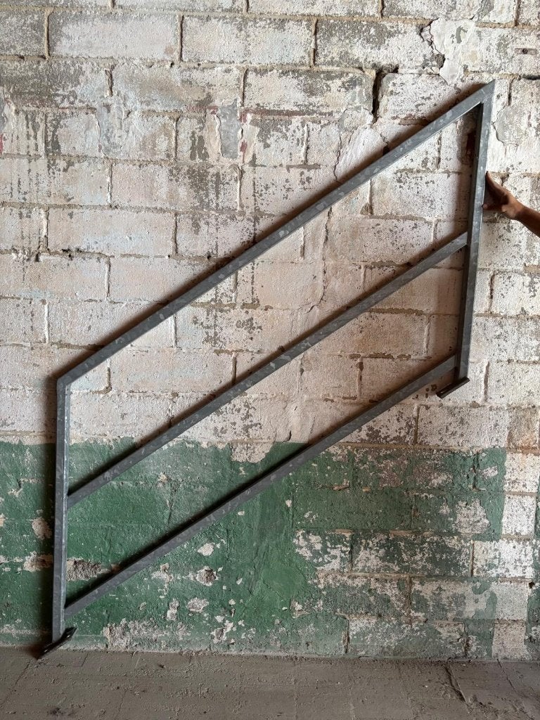 2 rampes en acier galvanisé, Enlèvement, Utilisé, Fer