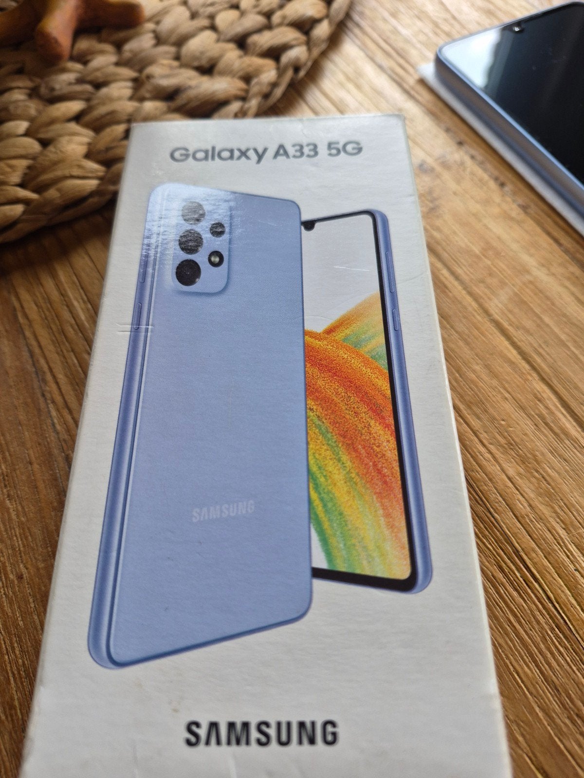 Samsung Galaxy A33 5G, Telecommunicatie, Ophalen, Gebruikt, Blauw, Touchscreen