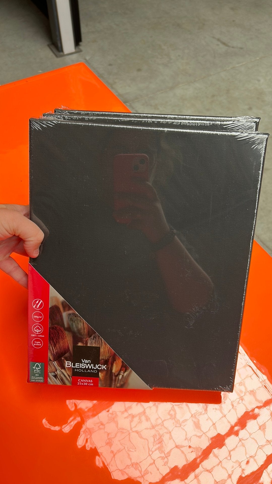 Nieuwe canvas, Enlèvement, Neuf