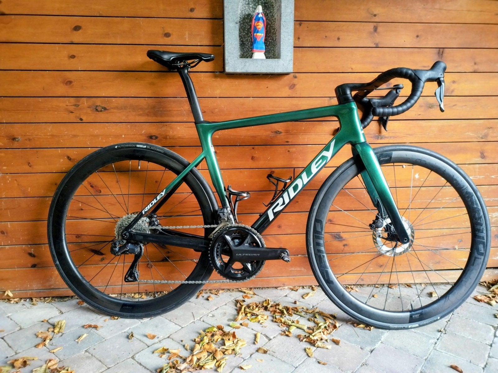 Ridley Falcn RS (Cx team edition), Fietsen en Brommers, 28 inch, Carbon, Zo goed als nieuw, Schijfrem