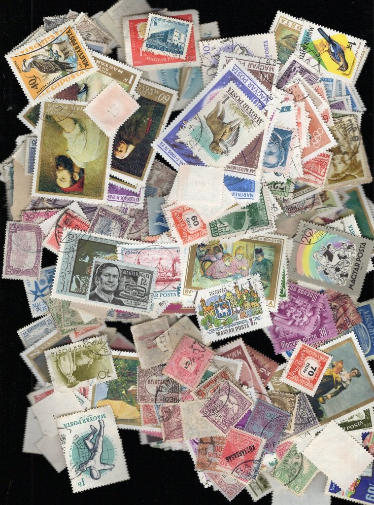 Hongarije  meer dan 400 zegels  zeer fris, Verzenden, Gestempeld