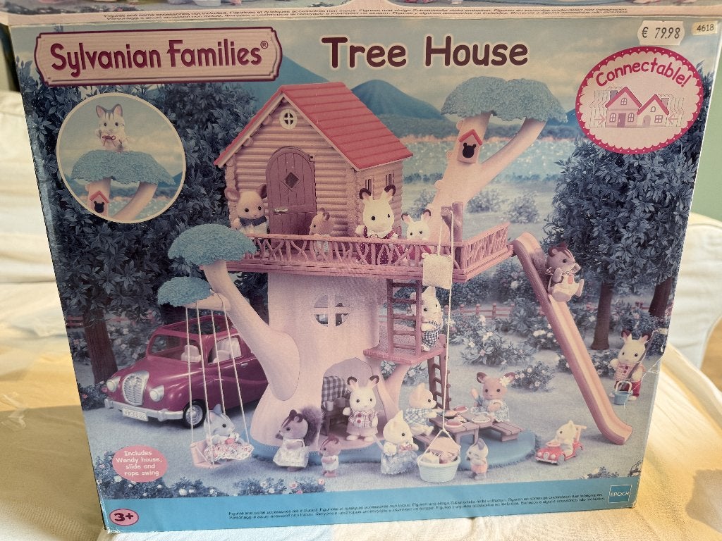 Sylvanian Families - 4618 - La cabane dans les arbres, Verzamelen, Ophalen, Zo goed als nieuw