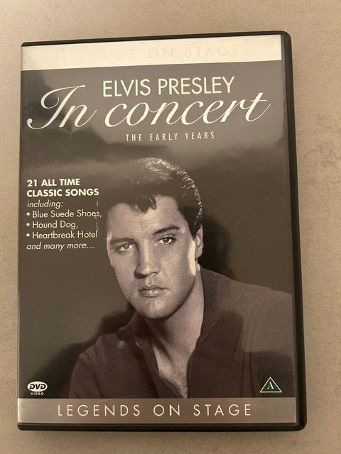 Elvis Presley In Concert - The Early Years, Engels, Alle leeftijden, Ophalen of Verzenden, Zo goed als nieuw