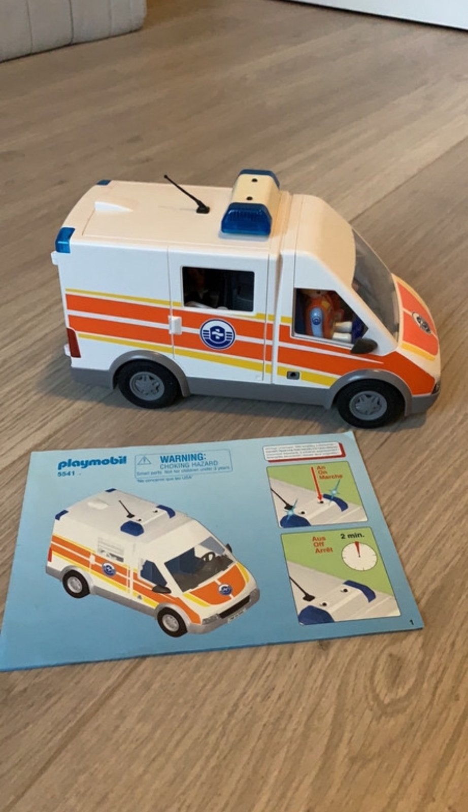 Ambulance Playmobil, Kinderen en Baby's, Ophalen, Gebruikt