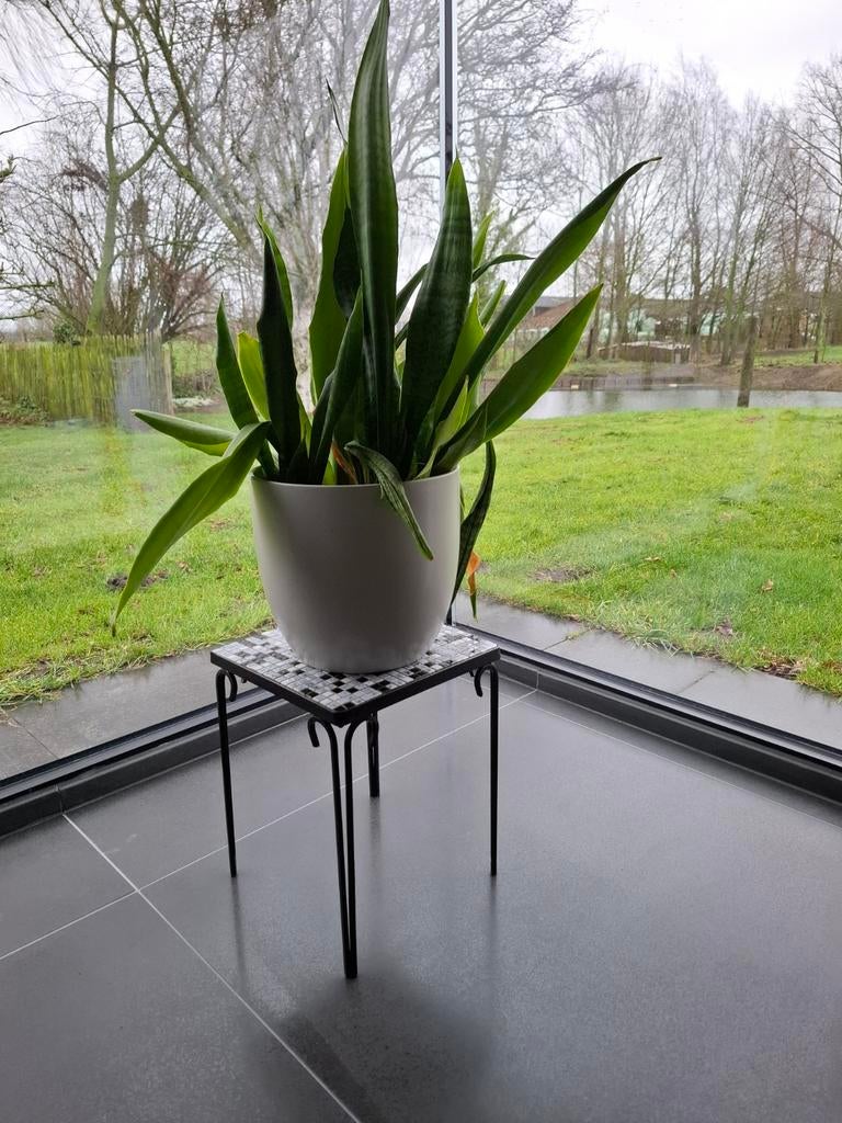 Vintage mozaiek bijzettafeltje, Huis en Inrichting, Tafels | Bijzettafels, Ophalen
