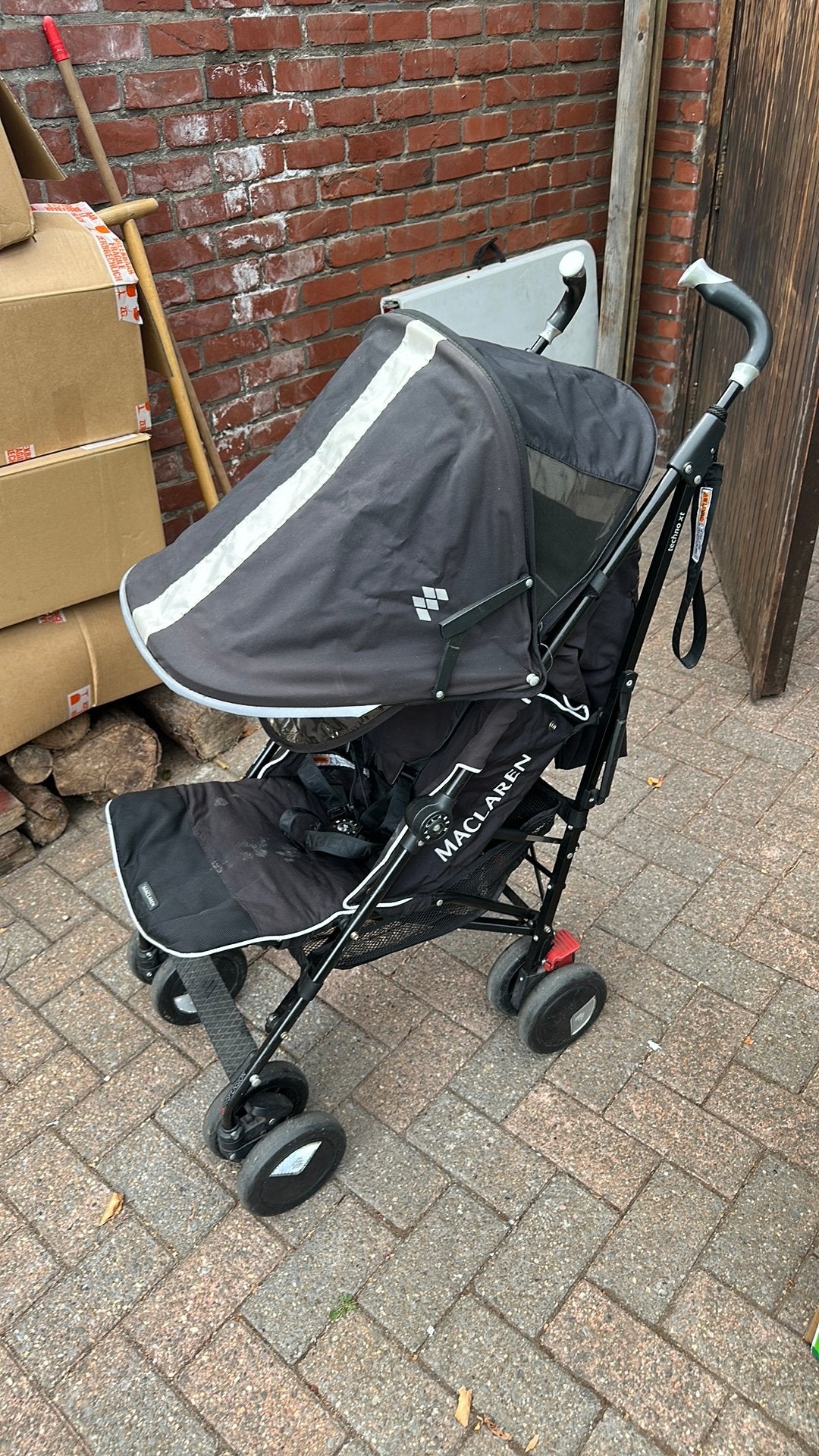 Maclaren buggy, Kinderen en Baby's, Ophalen, Gebruikt, Maclaren, Regenhoes