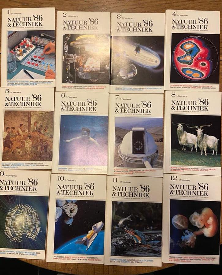 Nature et technologie, volume 1986 avec carte, Livres, Enlèvement ou Envoi, Comme neuf