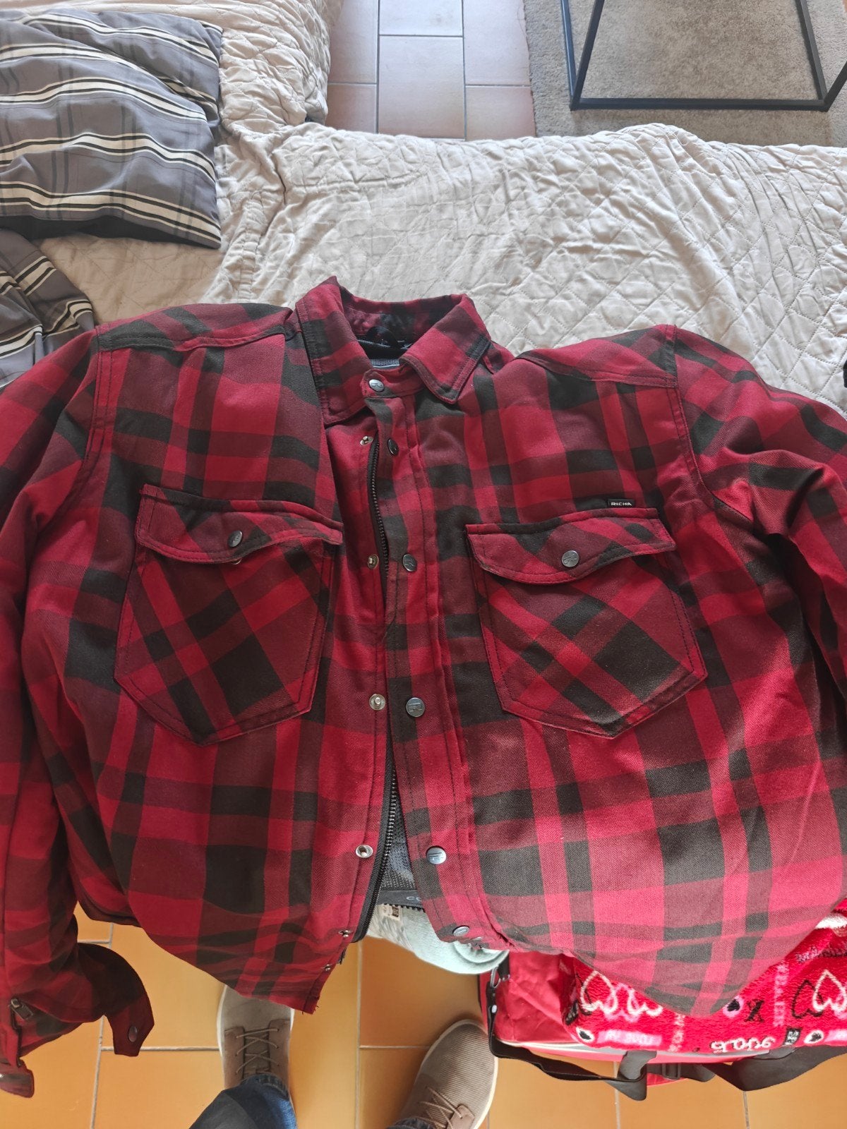 Motorvest richa, Ophalen, XL