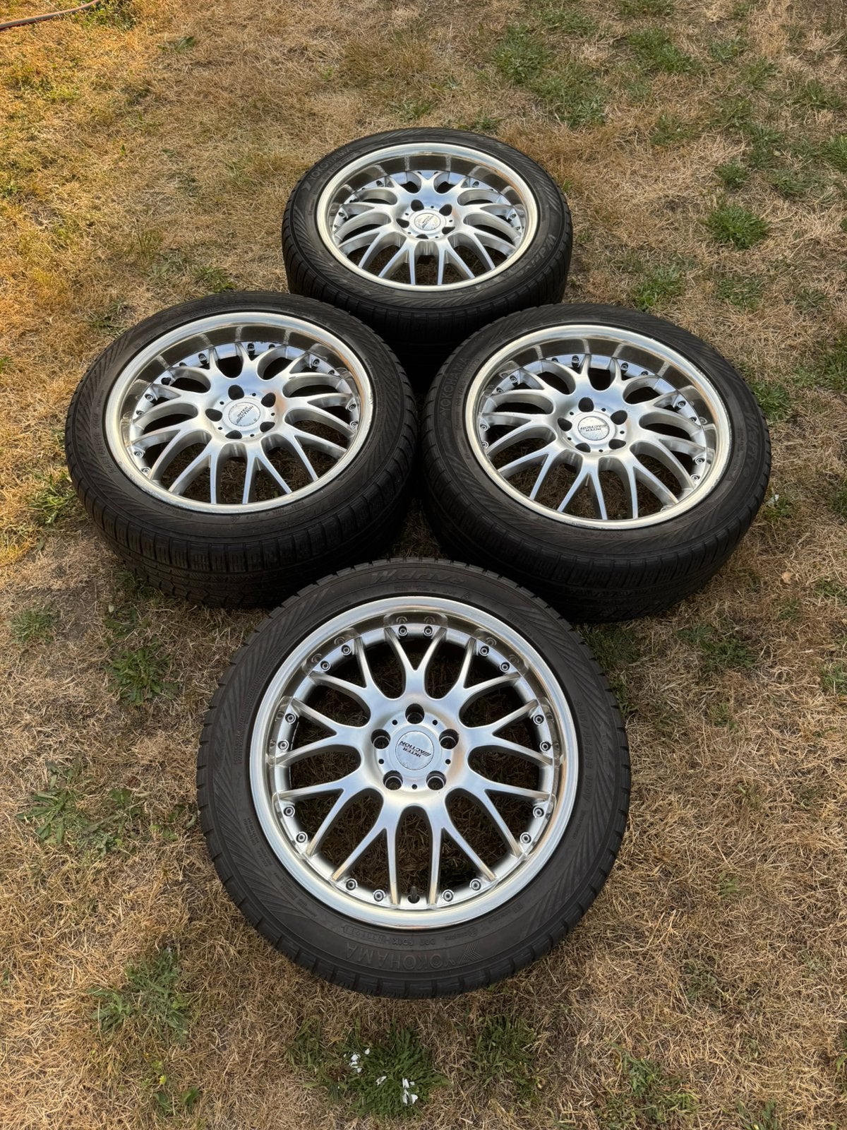 5 x 112 18 inch chrome velgen (Mercedes, Audi, Volkswagen), Ophalen, 18 inch, 245 mm, Banden en Velgen
