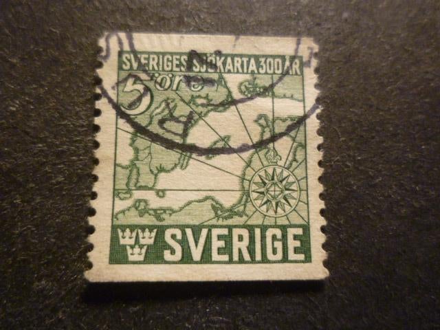 Zweden/Suède 1944 Mi 304A(o) Gestempeld/Oblitéré, Envoi, Suède