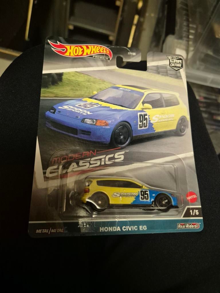 Hotwheels modern classics honda civic hot wheels, Hobby en Vrije tijd, Ophalen of Verzenden