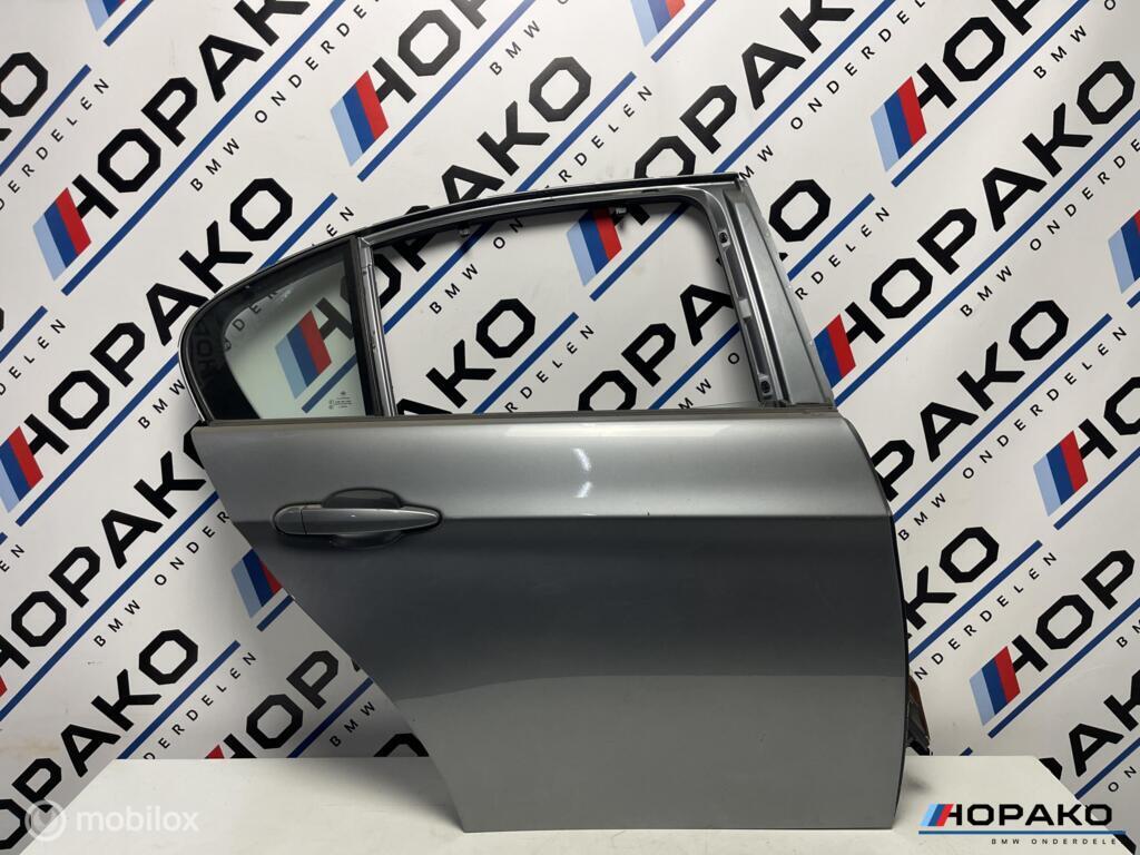 BMW 3 serie E90 sedan | achterdeur rechts | Spacegrau A52, Enlèvement ou Envoi, Einsteinlaan 5, Rijnswijk, Utilisé, Porte