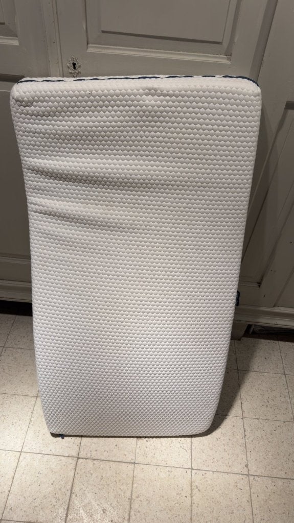 AeroSleep babymatras 60x120 - ventilerend, afritsbare hoes, Garçon ou Fille, Enlèvement, Utilisé, Aerosleep